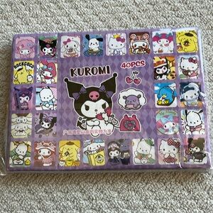 NEW - 40 piece Kuromi Hello Kitty and friends mystery character set.